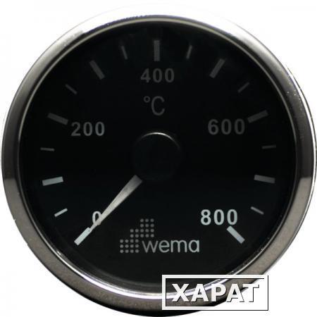 Фото Wema Индикатор температуры выхлопных газов Wema IMTR-BS-0-800 12/24 В 0 - 800 °C