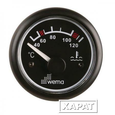 Фото Wema Индикатор температуры охлаждающей жидкости Wema IPTR-BB-40-120 300 - 23 Ом 12/24 В