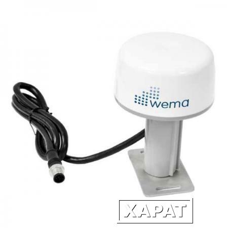 Фото Wema Сверхбыстрая антенна GPS Wema NMEA2000 220006 9 - 16 В 133 x 94 мм