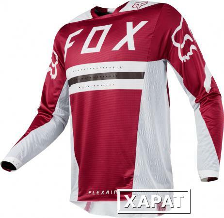 Фото Мотоджерси Fox Flexair Preest Jersey Dark Red L (19414-208-L)