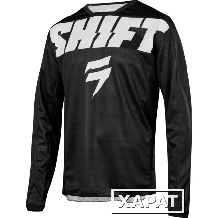 Фото Мотоджерси подростковая Shift White York Youth Jersey Black L (21710-001-L)