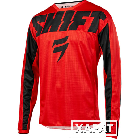 Фото Мотоджерси подростковая Shift White York Youth Jersey Red M (21710-003-M)