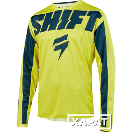 Фото Мотоджерси Shift White York Jersey Yellow/Navy M (21707-079-M)