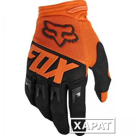 Фото Мотоперчатки подростковые Fox Dirtpaw Race Youth Glove Orange M (22753-009-M)