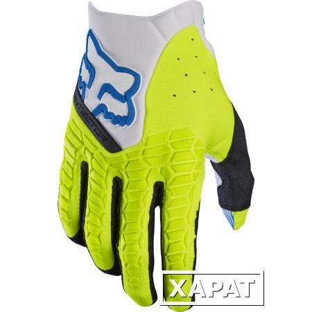 Фото Мотоперчатки Fox Pawtector Glove White/Yellow M (17286-214-M)