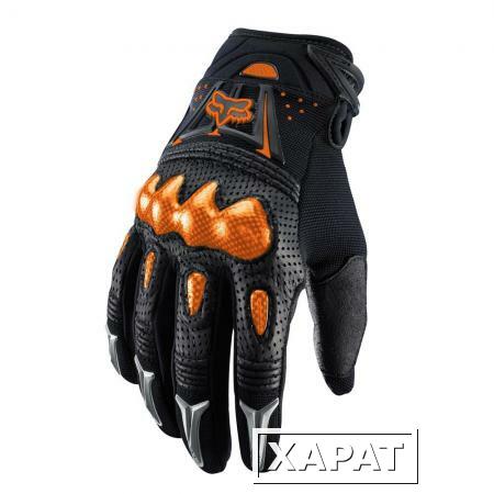 Фото Мотоперчатки Fox Bomber Glove Black/Orange M (03009-016-M)