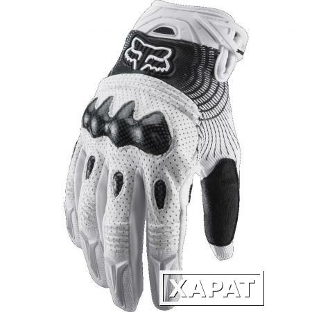 Фото Мотоперчатки Fox Bomber Glove White/Black S (03009-058-S)