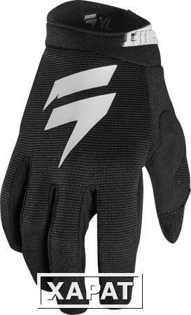 Фото Мотоперчатки подростковые Shift White Air Youth Glove Black L (19356-001-L)