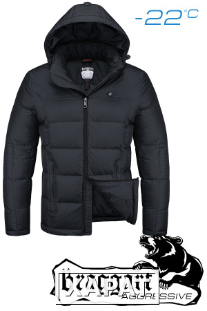 Фото NEW! Куртка зимняя мужская Braggart Aggressive 2433 (графит), р.S, M, L, XL, XXL