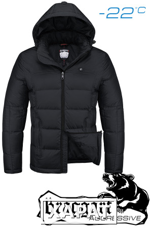 Фото NEW! Куртка зимняя мужская Braggart Aggressive 2433 (черный), р.S, M, L, XL, XXL