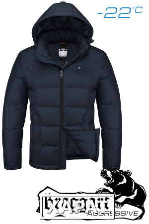 Фото NEW! Куртка зимняя мужская Braggart Aggressive 2433 (темно-синий), р.S, M, L, XL, XXL