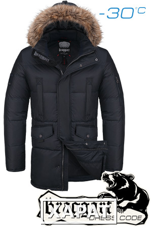 Фото NEW! Куртка зимняя мужская Braggart Dress Code 2508 (черный), р.S, M, L, XL, XXL