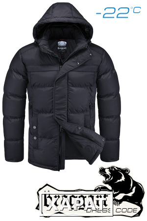 Фото NEW! Куртка зимняя мужская Braggart Dress Code 3974С (черный) M, L, XL, XXL