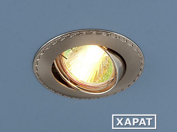 Фото Точечный светильник для подвесных и натяжных потолков 635 SNN (сатин никель/никель); a030846 ELEKTROSTANDARD