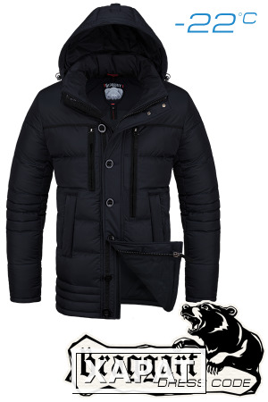 Фото NEW! Куртка зимняя мужская Braggart Dress Code 2920A (черный) M, L, XL, XXL