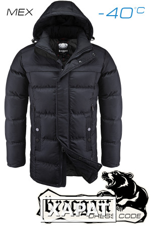 Фото NEW! Куртка зимняя мужская Braggart Dress Code 4784 (черная), р.S, M, L, XL, XXL. Новое поступление!