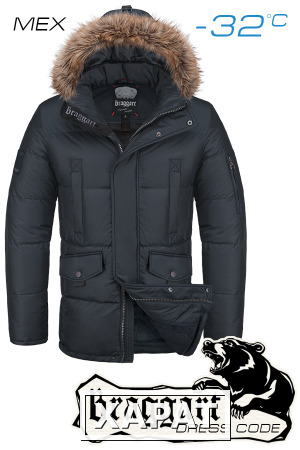 Фото Куртка зимняя мужская Braggart Dress Code 1169 (графит), 50 (L) размер. В наличии!