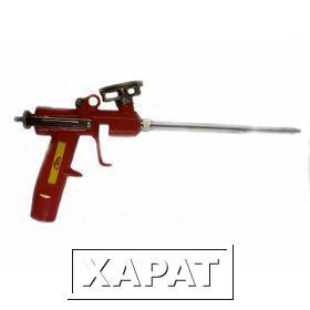 Фото Пистолет для монтажной пены пластмассовый корпус (Hobbi, Unik)