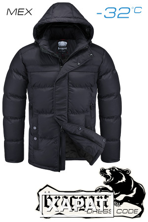 Фото NEW! Куртка зимняя мужская Braggart Dress Code 1774D (черный) M, L, XL, XXL