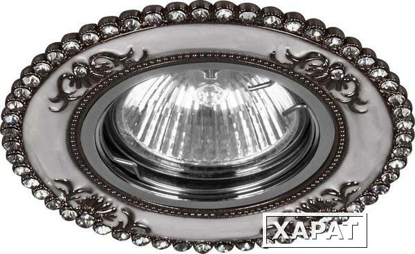 Фото Светильник потолочный MR16 Max35W 220V G5.3 черный хром CD2054; 28637