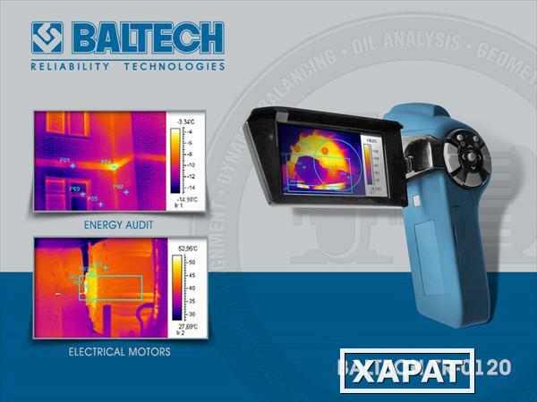 Фото BALTECH TR- 0120 (160Х120) с цифровой камерой – тепловизор с диапазоном –20°С … +1500°С
