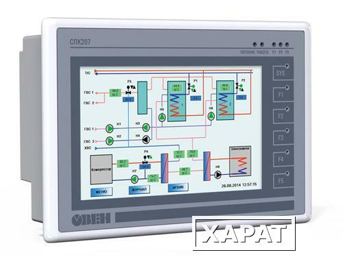Фото СПК207-220.03.00-CS-WEB Панельный программируемый логический контроллер