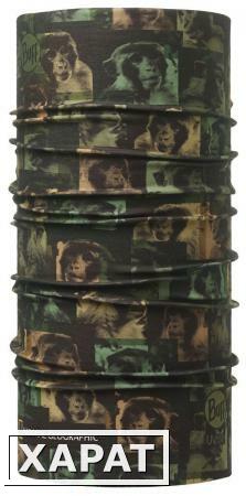 Фото Бандана BUFF NATIONAL GEOGRAPHIC HIGH UV BUFF® MONKEYS GREEN