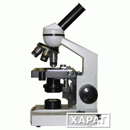 Фото Микроскоп биологический монокулярный с осветителем БИОМЕД 2
