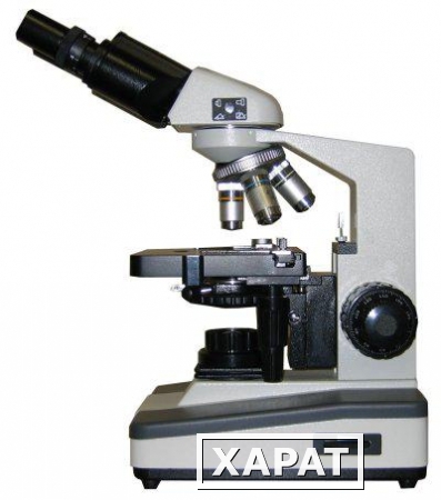 Фото Микроскоп биологический бинокулярный с осветителем БИОМЕД 4