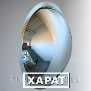 Фото Зеркало обзорное купольное для помещений D 600 мм