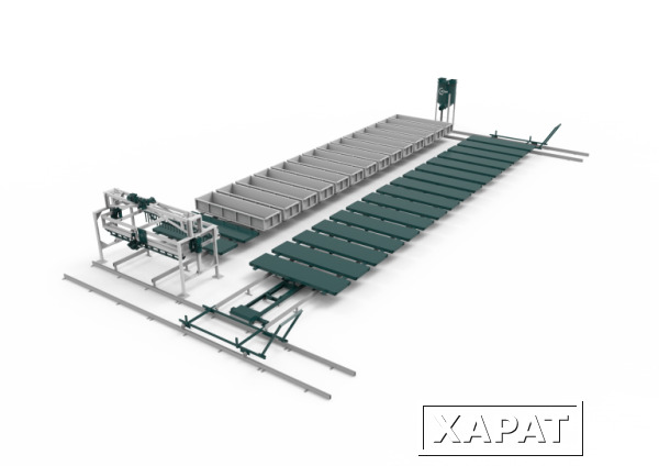 Фото Конвеерная линия для производста газобетона со струнной резкой РТМ-40К