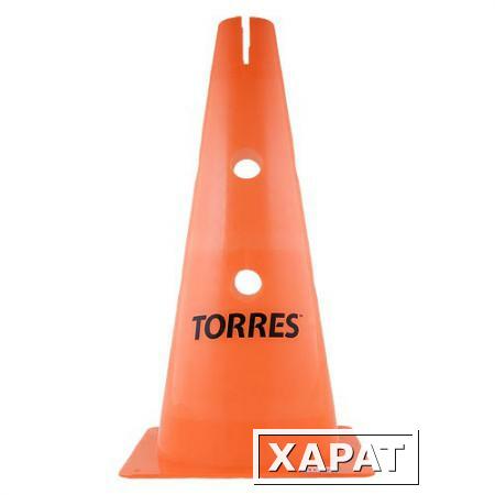 Фото Конус тренировочный Torres 38 см с отверстиями