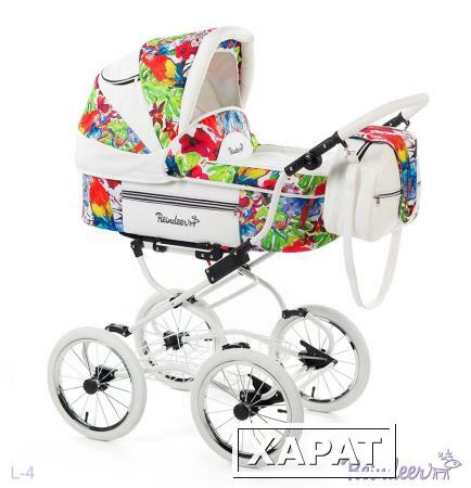 Фото Коляска 3в1 Reindeer Prestige "Lily" set 3 цвет L-4 Белая