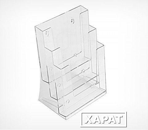 Фото Подставка-накопитель 3 секции 1/3 А4 (100х210 мм)