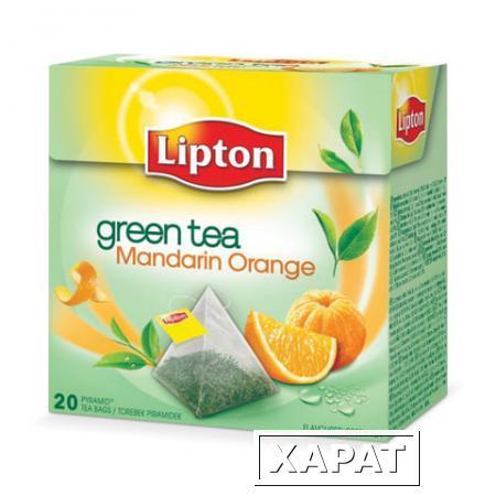 Фото Чай LIPTON (Липтон) "Green Mandarin Orange"