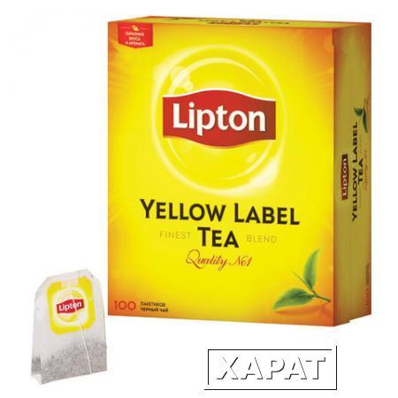 Фото Чай LIPTON (Липтон) "Yellow Label"