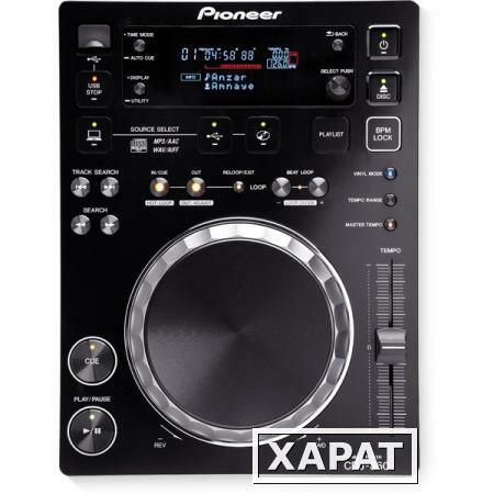 Фото DJ CD проигрыватель Pioneer CDJ-350 Black