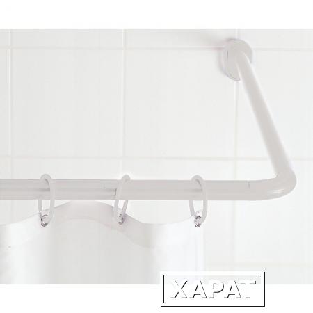 Фото Угловой карниз для ванной комнаты Corner Shower Rods Kit