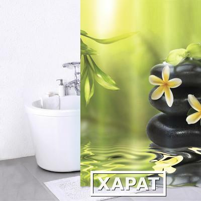 Фото Штора для ванной 680P18Ri11 (180х200) Spa Therapy IDDIS