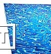 Фото Декоративная панель 3D из ПВХ синяя I рисунок