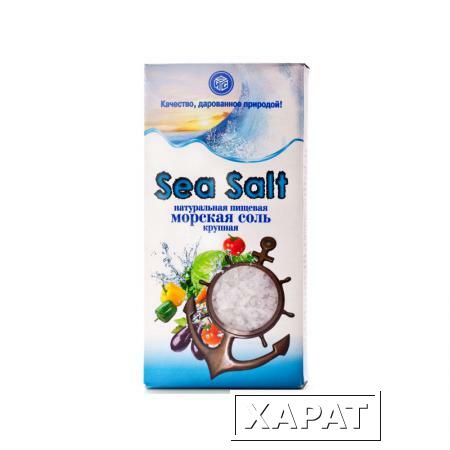 Фото Соль "Sea Salt" поваренная пищевая молотая весом 600 г