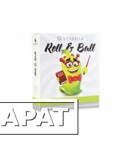 Фото Стимулирующий презерватив с шариками Roll & Ball с ароматом яблока (1 шт)