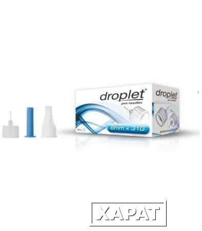 Фото Иглы для инсулиновых шприц-ручек Droplet