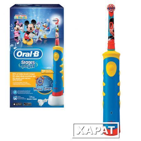 Фото Зубная щетка электрическая детская ORAL-B (Орал-би) Kids Mickey D10