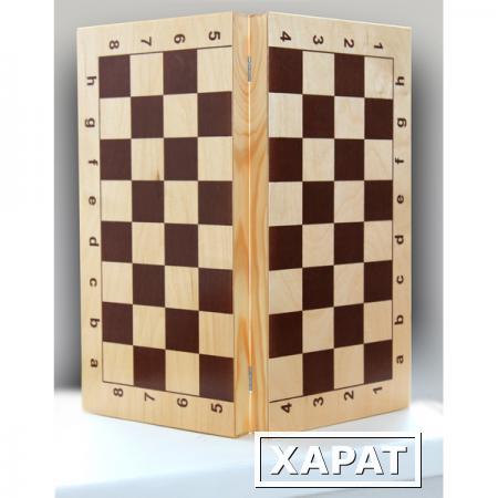 Фото Шахматная доска деревянная складная