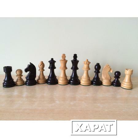 Фото Шахматные фигуры деревянные Лайт Люкс