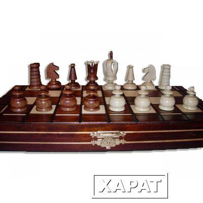 Фото Шахматы подарочные деревянные королевские Royal-mini