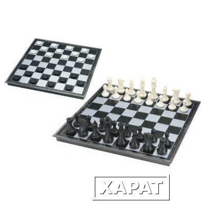 Фото Шахматы/шашки магнитные с доской