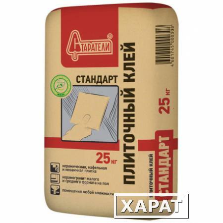 Фото Клей плиточный Стандарт 25 кг. Старатели