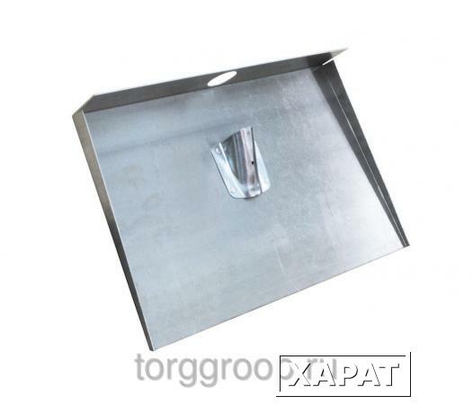 Фото Лопата алюминиевая трехбортная с верхним входом 360*500 (1,5 мм) БЕЗ ЧЕРЕНКА!